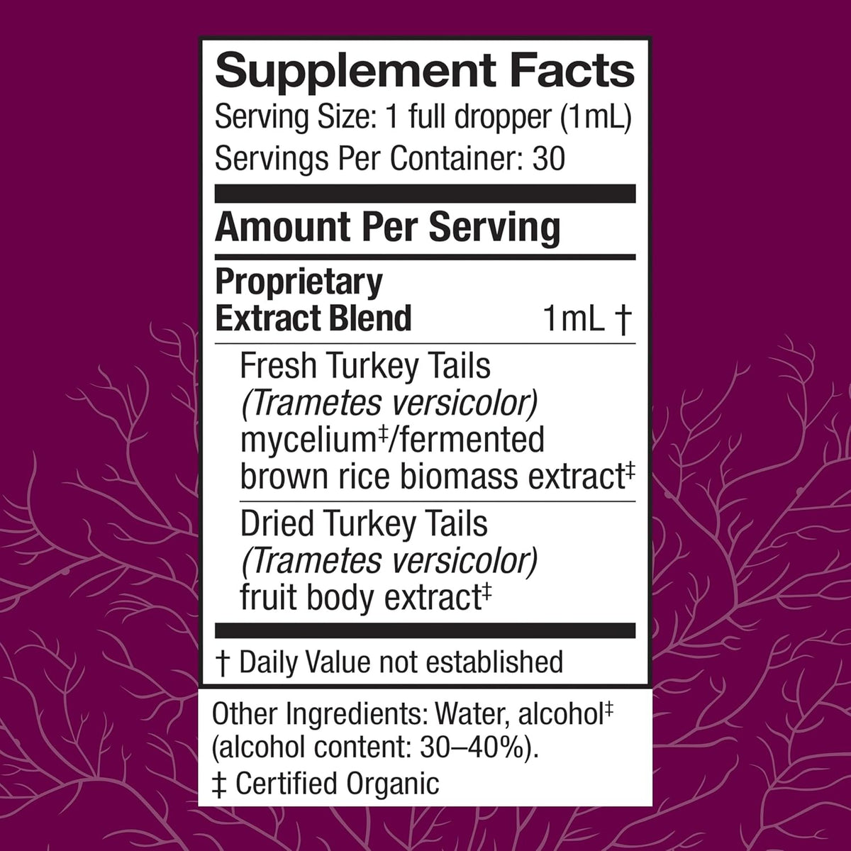 Host Defense Turkey Tail Extract - Digestive Health & Immune Response Support Supplement - Mushroom Supplement for Gastrointestinal & Gut Microbiome Support - 1 fl oz (30 Servings)*