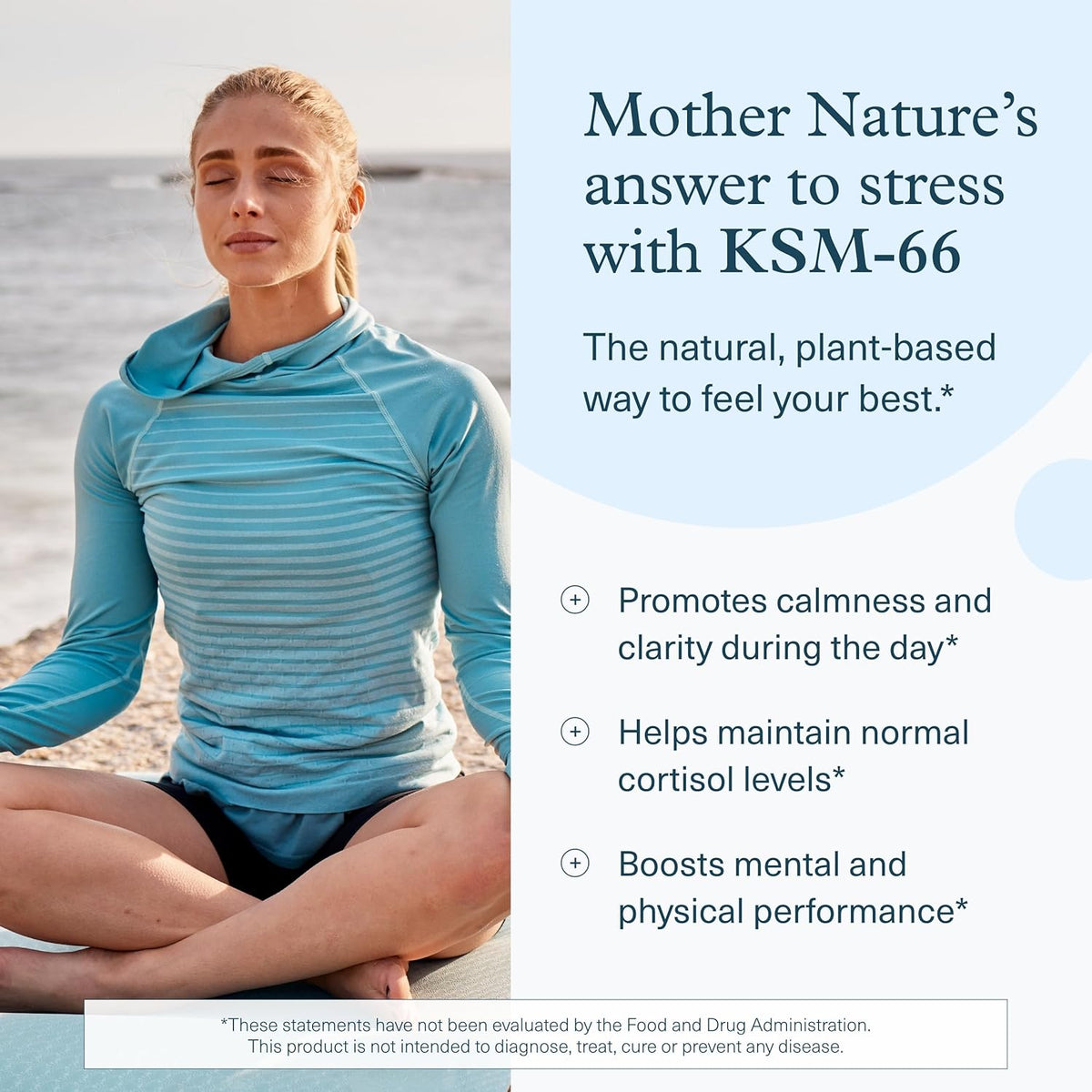 Youtheory Ashwagandha - 1,000 mg - Stress Support Supplement - Cortisol Support Supplement - Gluten, Dairy &amp; Soy Free - 60 Vegetarian Capsules