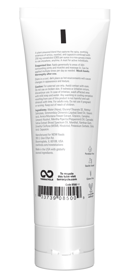 CBD Joint & Muscle Cream 4 oz