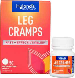 Hyland's Leg Cramps Tablets, Natural Relief of Calf, Leg and Foot Cramp, 50 Count