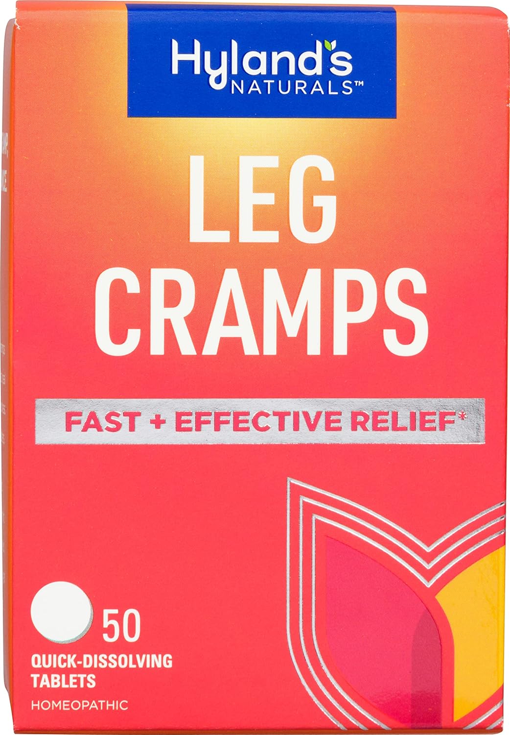 Hyland&#39;s Leg Cramps Tablets, Natural Relief of Calf, Leg and Foot Cramp, 50 Count