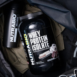 NutraBio 100% Whey Protein Isolate Protein Powder, 25g Protein with Complete Amino Acid Profile, Soy and Gluten Free, Low Carb and Low Calorie Whey Protein Powder, Ice Cream Cookie Dream, 2 Lbs.