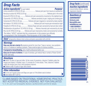 Boiron Arnicare Arthritis Tablets for Arthritis Pain Relief, Joint Soreness, and Rheumatic Pain - 60 Count