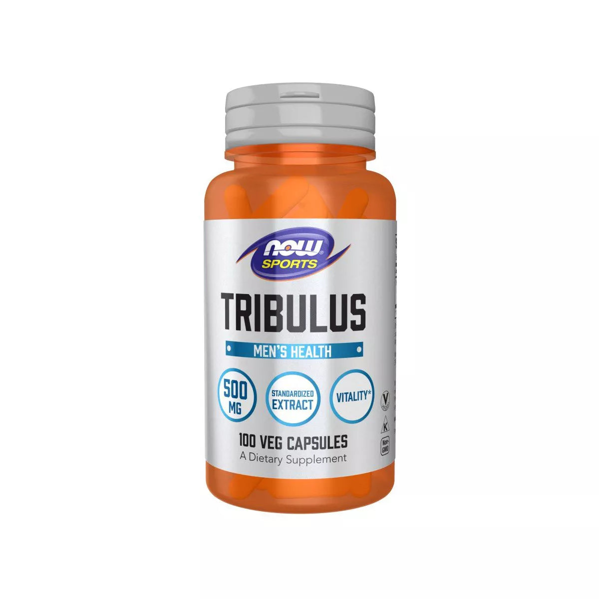 NOW Sports Nutrition, Tribulus (Tribulus terrestris) 500 mg, Enhanced Vitality*, 100 Veg Capsules