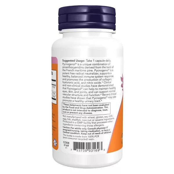 Now Foods Pycnogenol, Extra Strength 150 mg by Now Foods - 60 Capsule