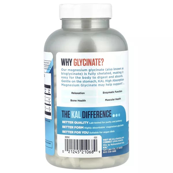 High Absorption Magnesium, Fully Chelated