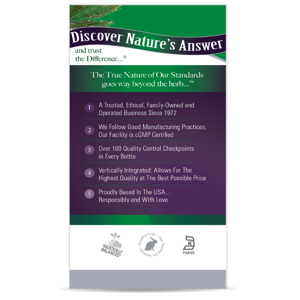 Natures Answer Horsetail Grass 90 cap