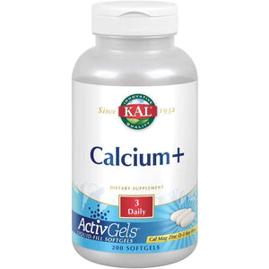 KAL Calcium Plus Tablets, 1000 mg, 200 Count