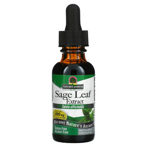 Nature’s Answer, Sage Alcohol Free Extract, 1 Oz