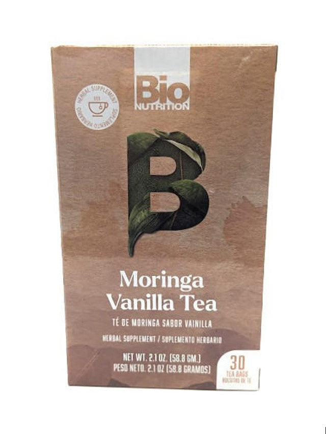 Bio Nutrition Moringa Tea Vanilla Flavor 30 Bags