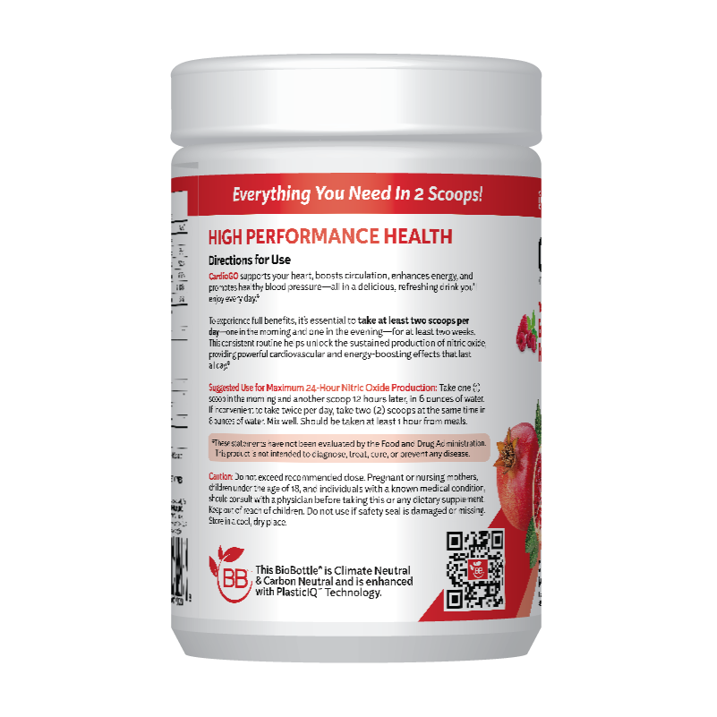 BIONOX Nutrients - Cardio Go Berry Burst Flavor - 420 gram