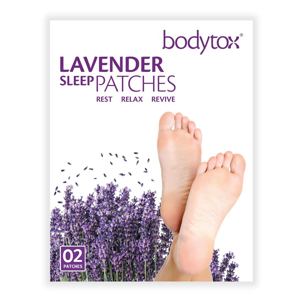 2 pc BodyTox Foot Patch Lavender
