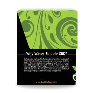 BUDDHA TEAS - CBD MATCHA GREEN 90mg - 18 tea bags