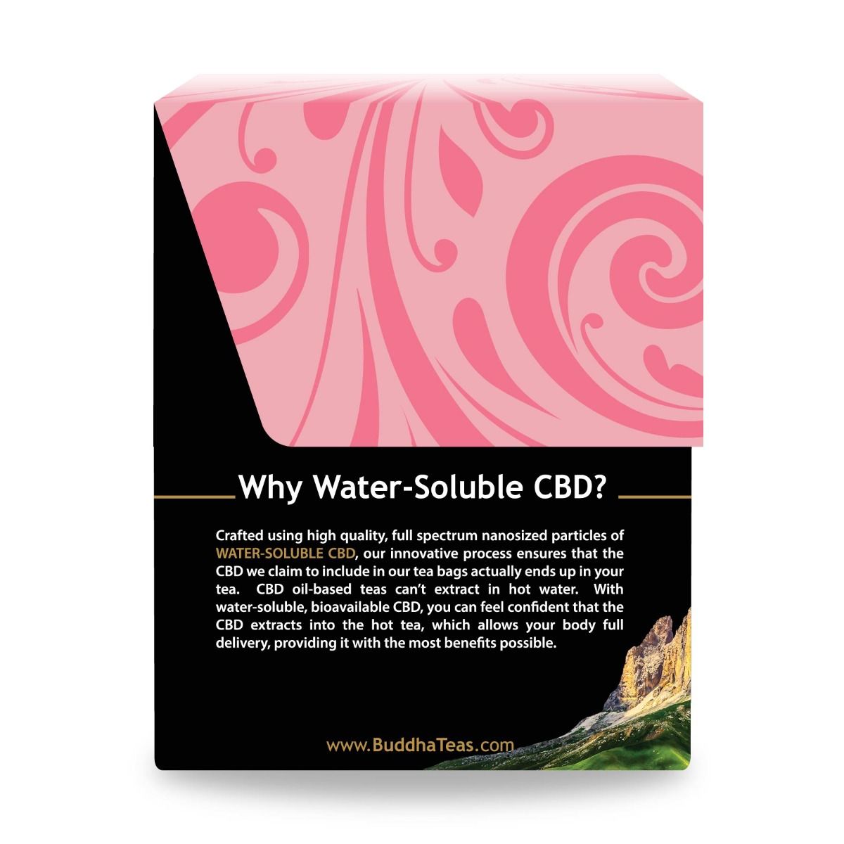 Buddha Teas CBD Tulsi Ashwagandha 18 Tea Bags