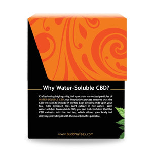 BUDDHA TEAS - CBD TURMERIC GINGER 90mg - 18 bags