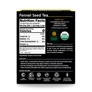 Buddha Teas - Organic Tea - Fennel Seed