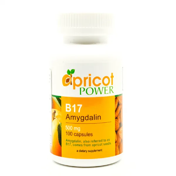 Apricot Power B17/Amygdalin 500mg 100Capsules