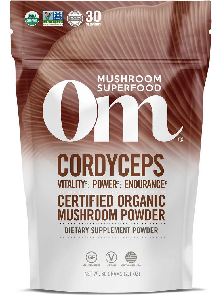 Cordyceps Mushroom Superfood Powder - 2.1 oz (60 Grams)