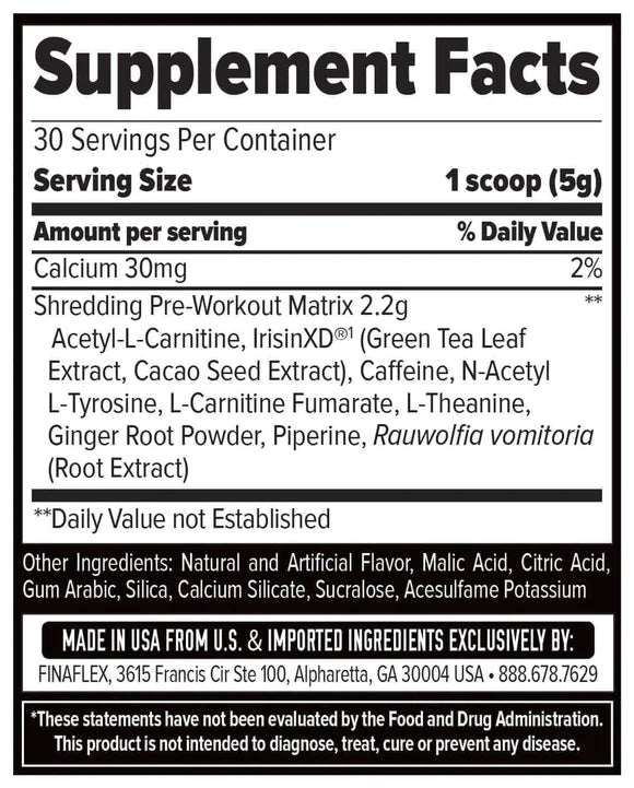 FINAFLEX INCINR8 30serving