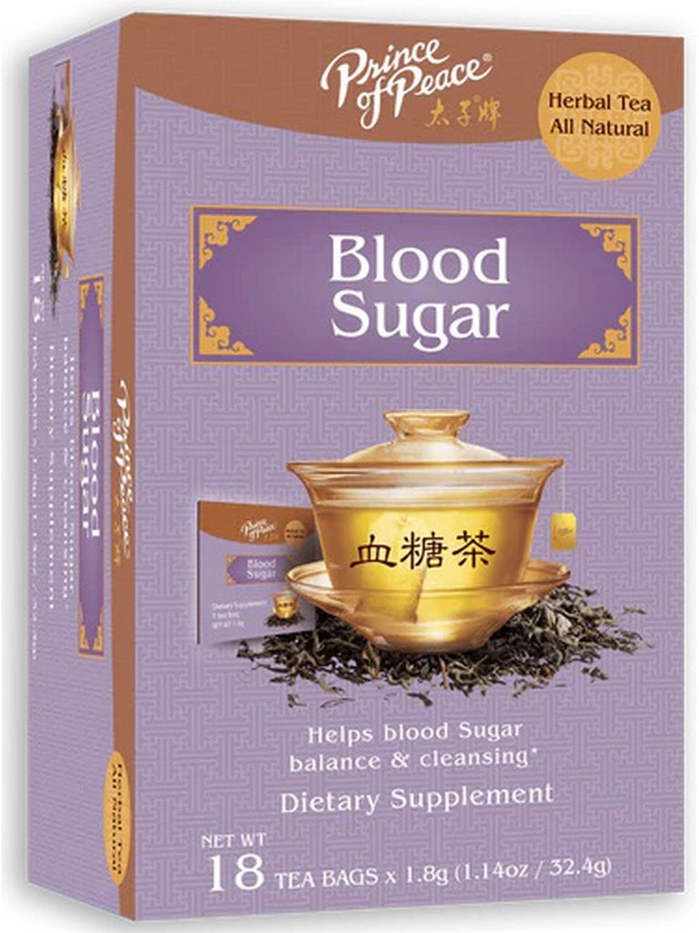 Prince of Peace, Herbal Tea, Blood Sugar, 18 Tea Bags, 1.14 oz (32.4 g)