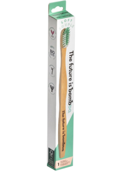 SOFT ADULT TOOTHBRUSH BAMBOO - 1PC