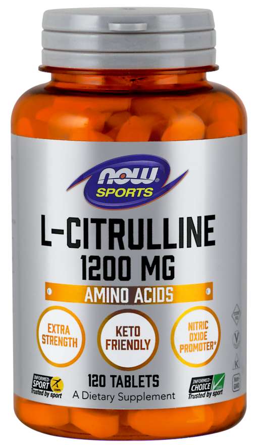 Click to see full view Rufus AI Ask Rufus  What are some benefits of L-Citrulline?   Can this be taken daily?   Is it vegan friendly?   Ask something else NOW Foods Sports Nutrition, L-Citrulline, Extra Strength 1,200 mg, Amino Acid, 120 Tablets