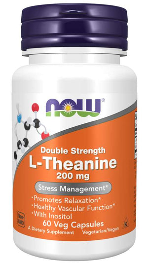 L-Theanine, Double Strength 200 mg Veg Capsules | Stress Management*