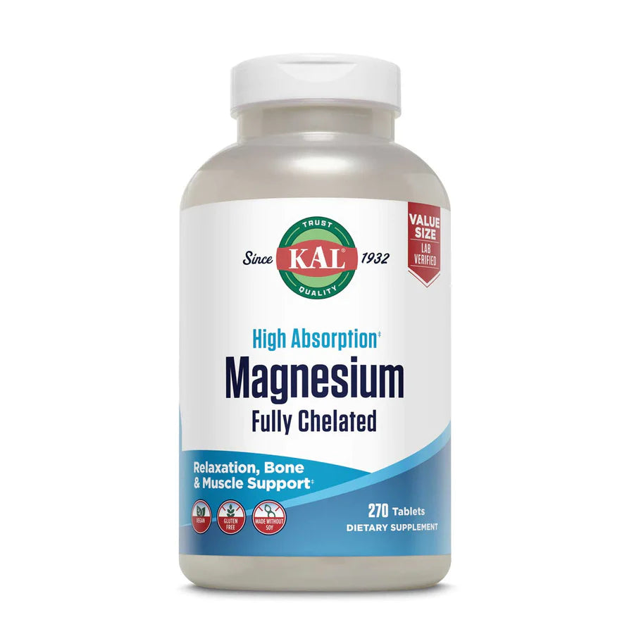 High Absorption Magnesium, Fully Chelated