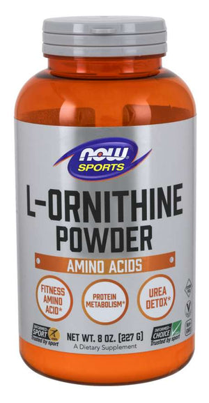 NOW Foods Sports L-Ornithine, 8 oz
