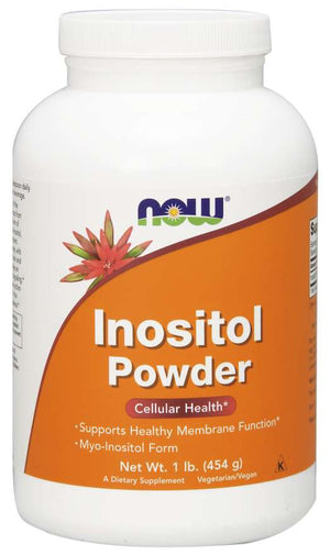 NOW Supplements, Inositol Powder, Neurotransmitter Signaling*, Cellular Health*, 1-Pound