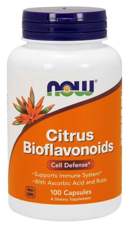 NOW Citrus Bioflavonoids, 100 Capsules