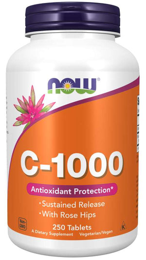 NOW Foods C-1000, 250 Tablets