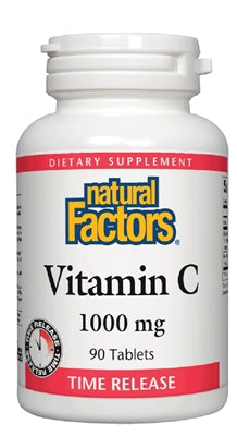 Natural Factors - Vitamin C 1,000 mg Time Release 90 Tablets