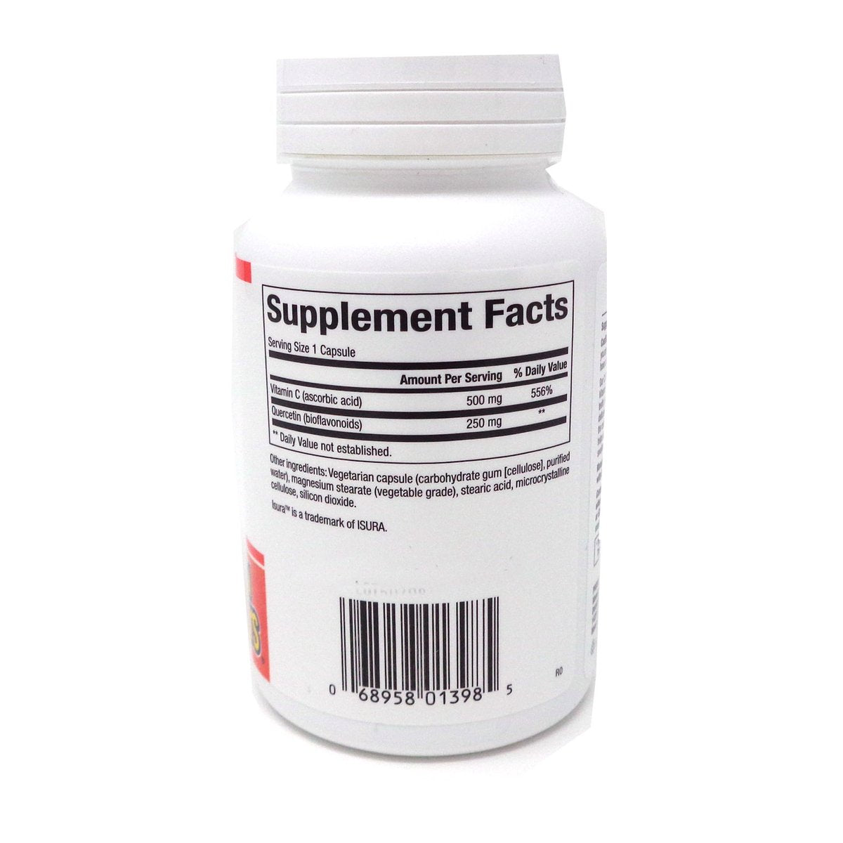 Natural Factors C Extra + Quercetin Bioflavonoids, 60 Easy Swallow Capsules