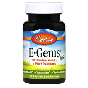 E-Gems® Plus 400 IU | 268 mg - Discount Nutrition Store