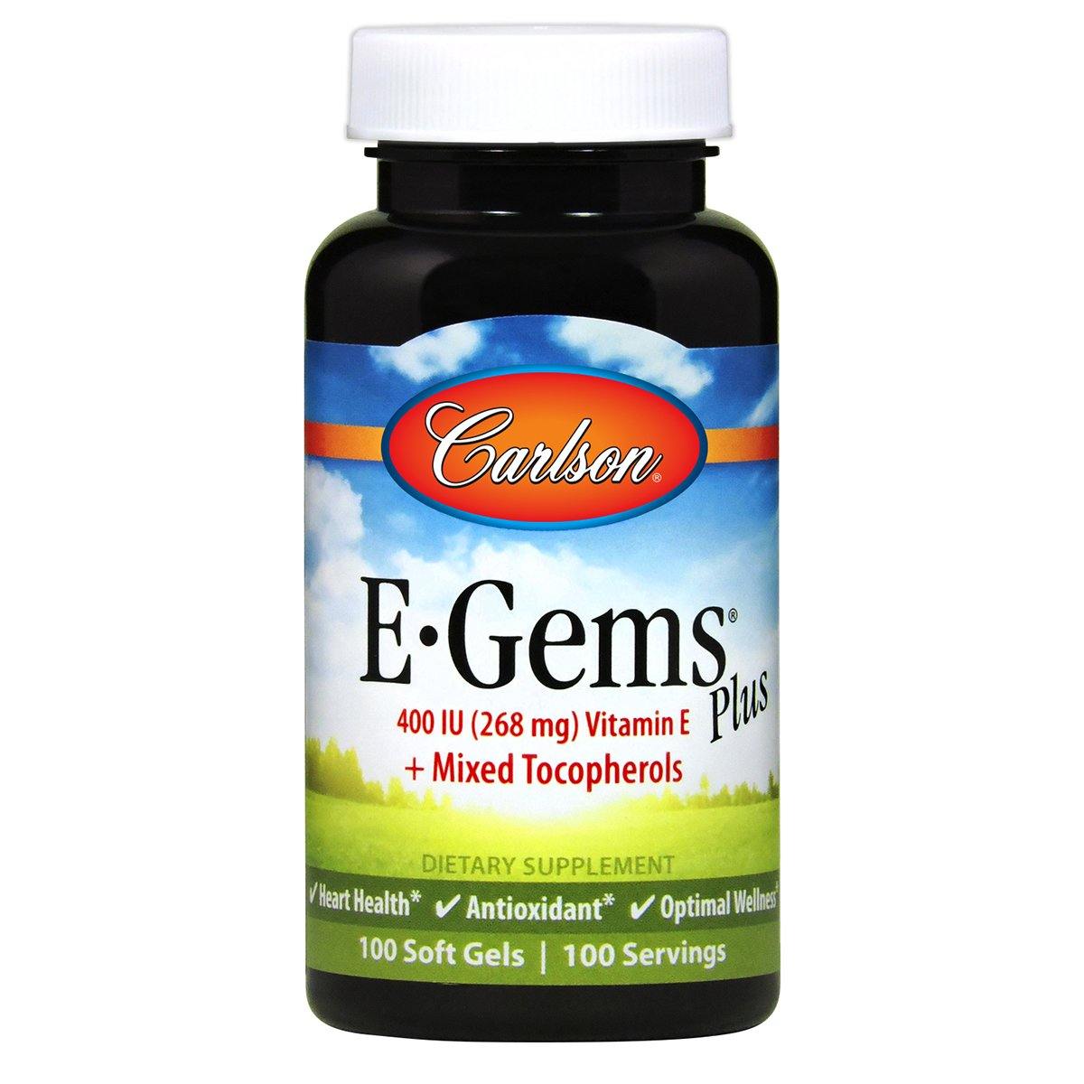 E-Gems® Plus 400 IU | 268 mg - Discount Nutrition Store