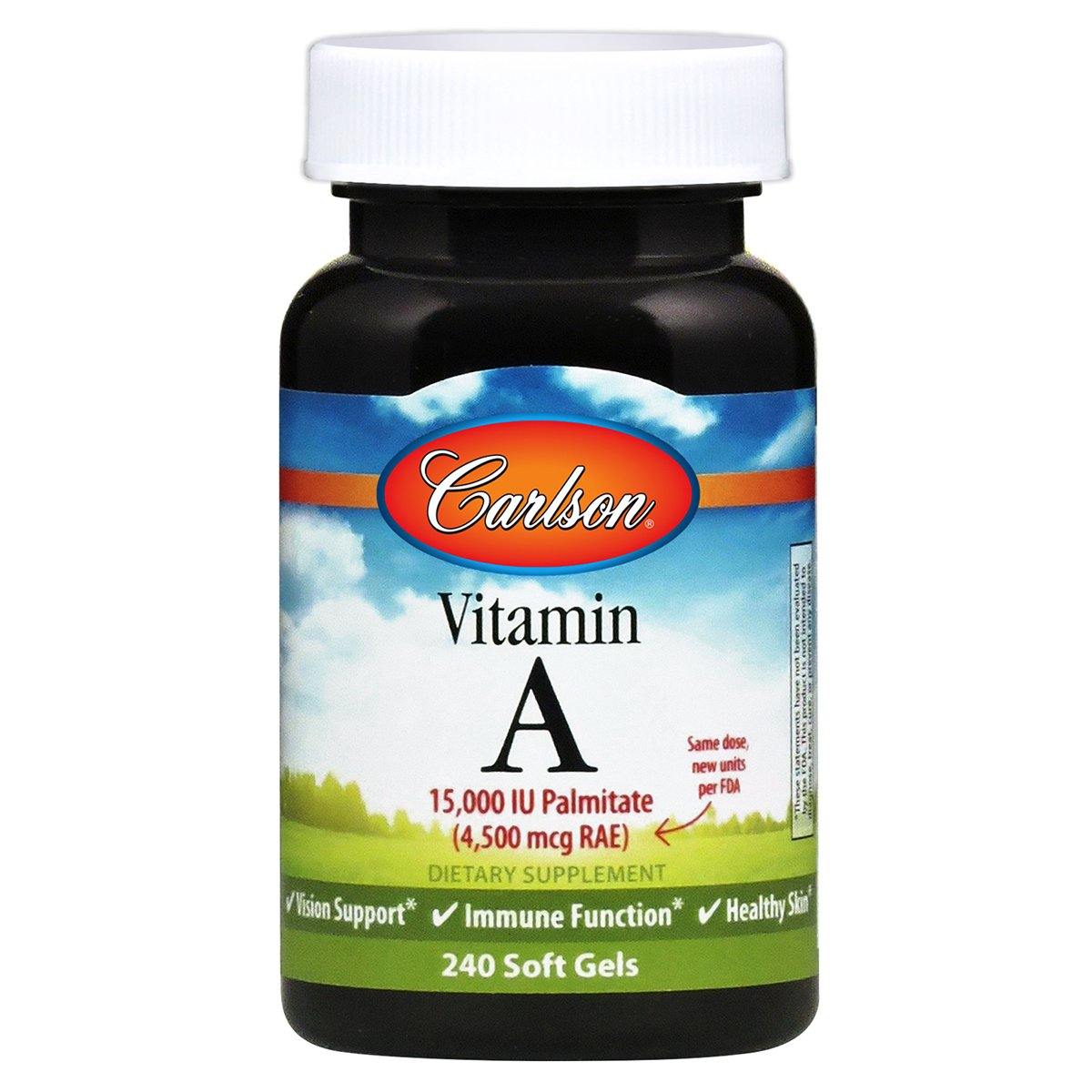 Vitamin A Palmitate | 15,000 IU - Discount Nutrition Store