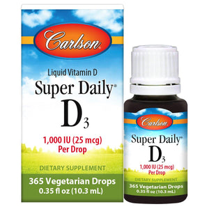 Super Daily® D3 |1,000 IU | 25 mcg - Discount Nutrition Store