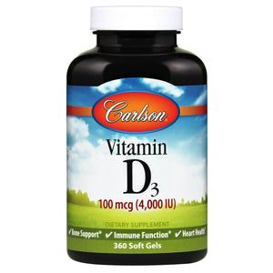 Vitamin D3 4,000 IU | 100 mcg - Discount Nutrition Store