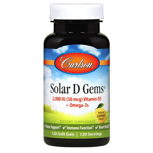Solar D Gems® 2,000 IU | 50 mcg - Discount Nutrition Store