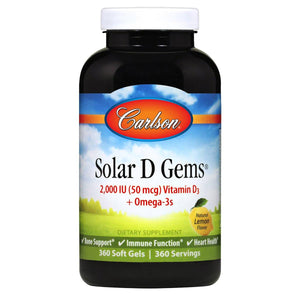 Solar D Gems® 2,000 IU | 50 mcg - Discount Nutrition Store