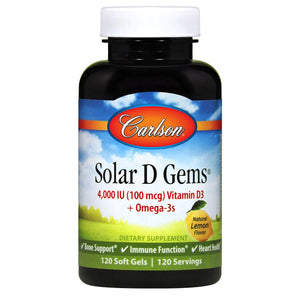 Solar D Gems® 4,000 IU | 100 mcg - Discount Nutrition Store