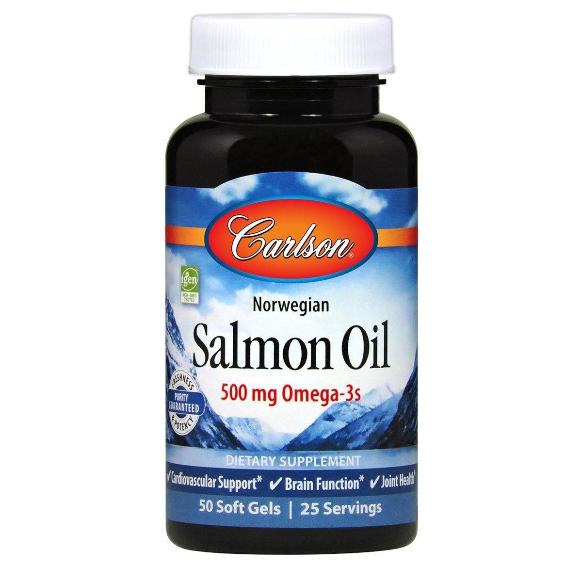 Salmon Oil | 500 mg of omega-3s - Discount Nutrition Store