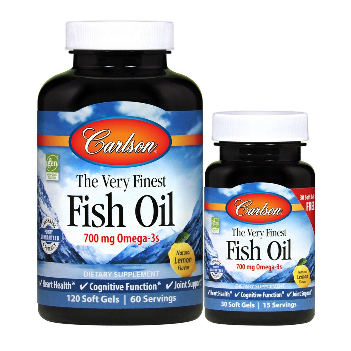 The Very Finest Fish Oil™ | 700 mg of omega-3s - Discount Nutrition Store