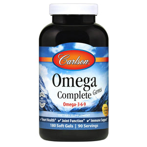 Omega Complete Gems™| 180 SG - Discount Nutrition Store