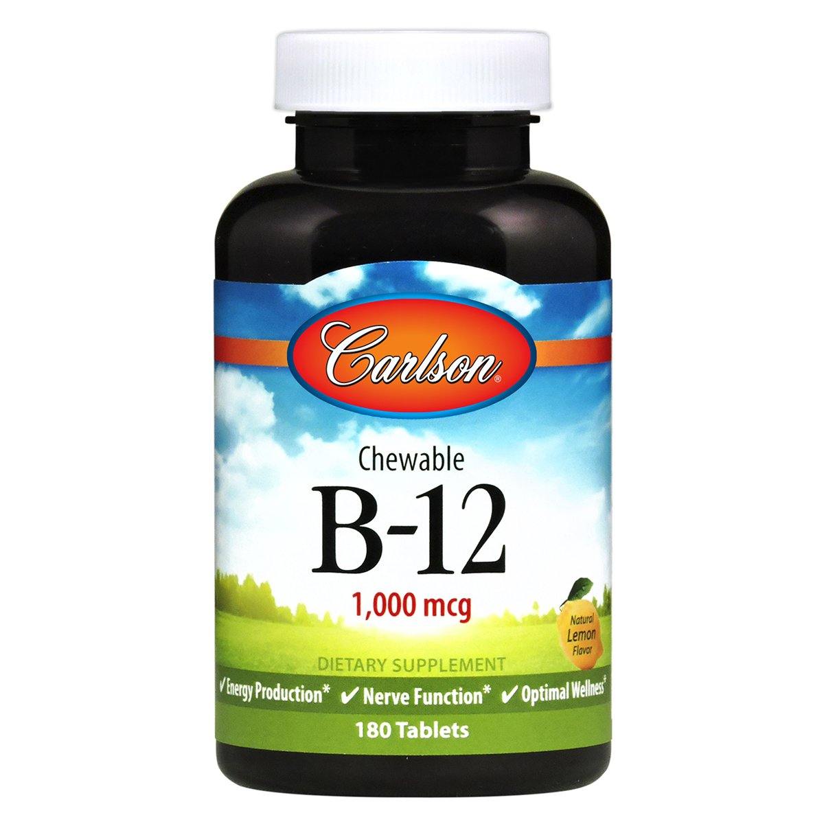 Vitamin B-12 |  180 Tabs - Discount Nutrition Store