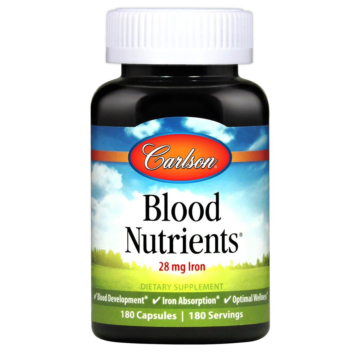 Blood Nutrients® | 180 Caps - Discount Nutrition Store