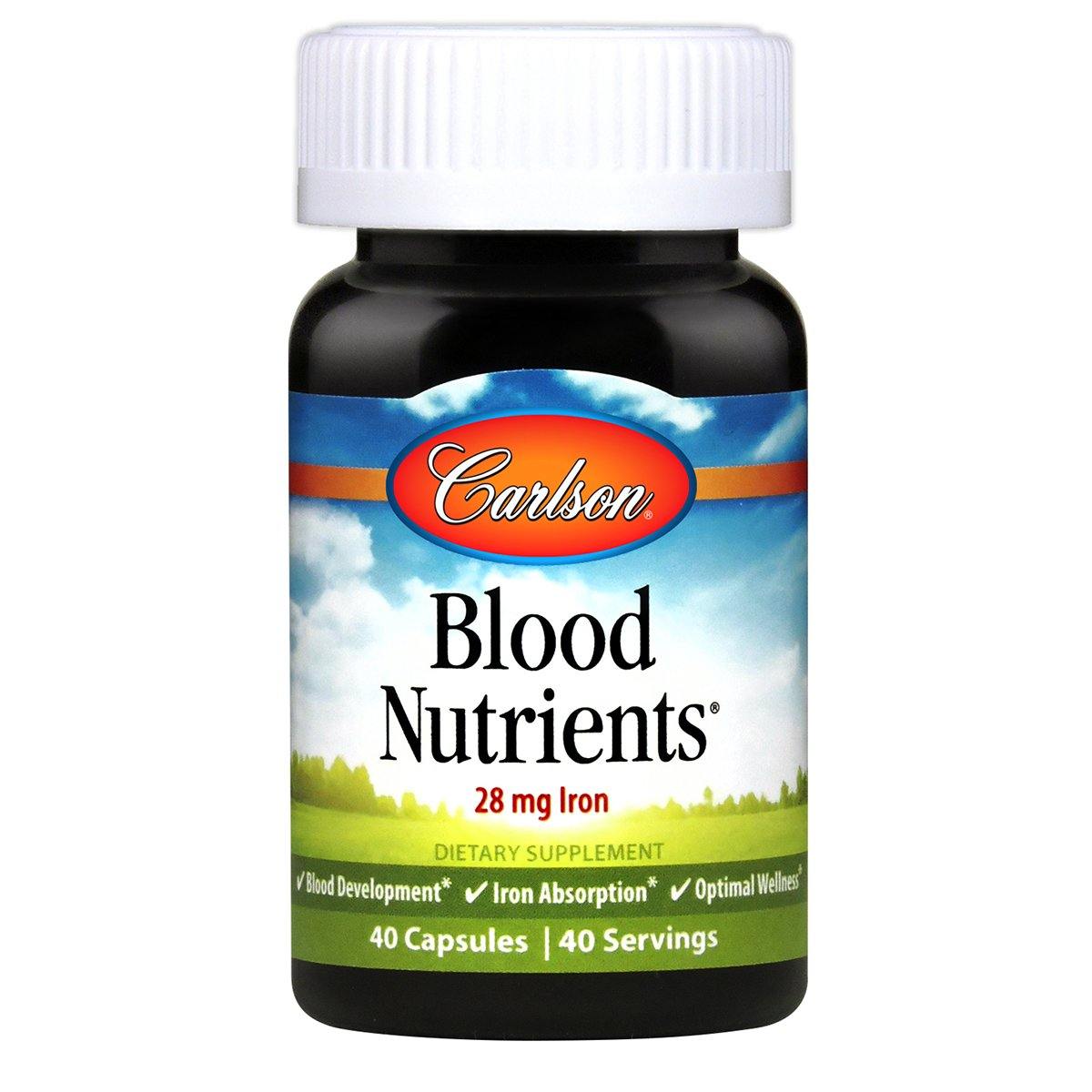Blood Nutrients® | 40 Caps - Discount Nutrition Store