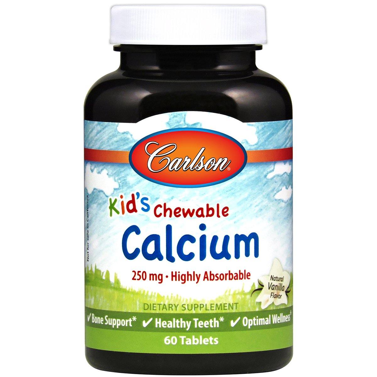 Kid&#39;s Chewable Calcium | 60 Tabs - Discount Nutrition Store