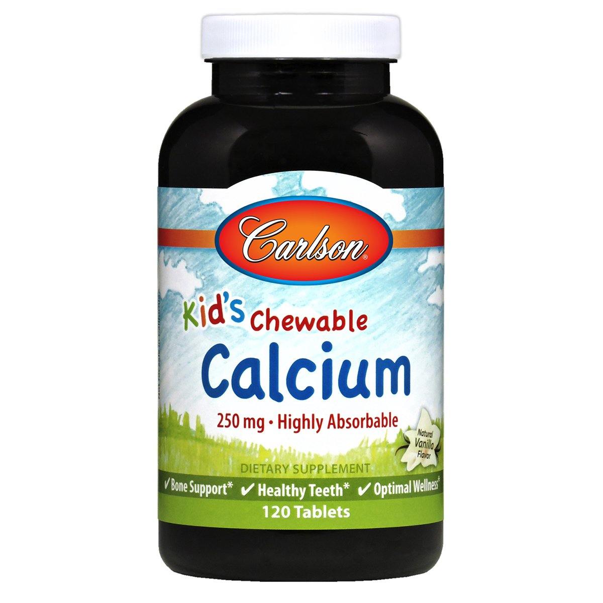 Kid&#39;s Chewable Calcium | 120 Tabs - Discount Nutrition Store